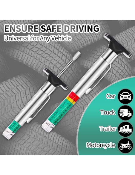 Medidor de Profundidad de Banda de Rodadura Molain - 2 Unidades