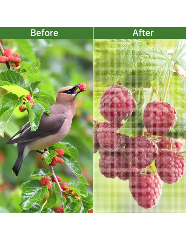 Malla de Jardín BILIENTE 2.44m x 10.06m para Insectos