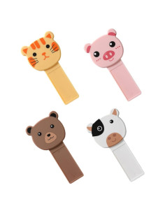 4 Asas Elevadoras de Tapa de Inodoro Jojofuny Color Variado