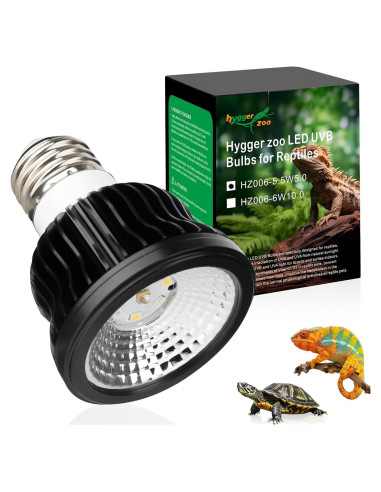 Bombilla UVB 5.5W Hygger Zoo para Reptiles - Espectro Completo