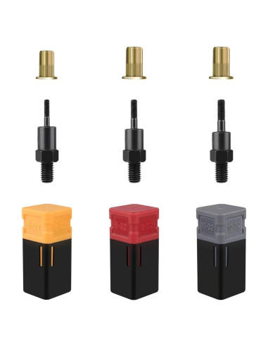 Juego de Mandriles para Tuercas Remachadas GIANTISAN GTA001 - 3 Mandriles y 30 Tuercas