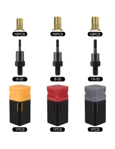 Juego de Mandriles para Tuercas Remachadas GIANTISAN GTA001 - 3 Mandriles y 30 Tuercas 2