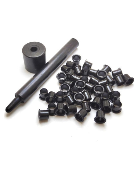 Set de Herramientas SZFNSEN con 100 Remaches Negros 7.1mm