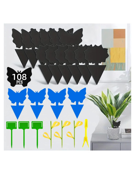 Trampas Adhesivas para Moscas de Fruta Springco - 115 Piezas