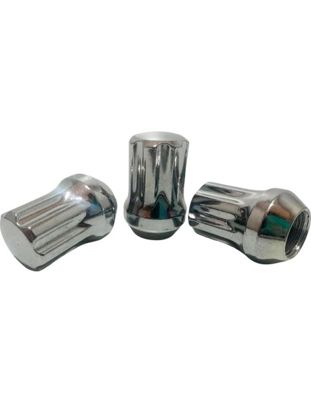 Juego de 32 Tuercas M14x1.5 con Llave de Socket 7 Splines