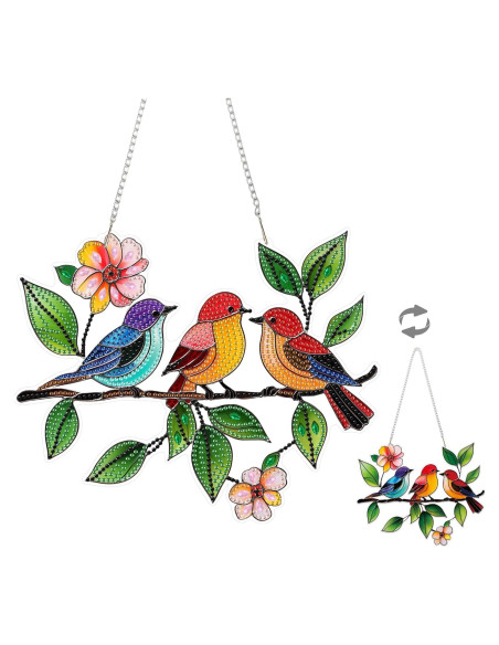 Kit de Adorno de Pintura de Diamantes Eiflow 24.4x19.6 cm