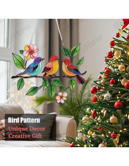 Kit de Adorno de Pintura de Diamantes Eiflow 24.4x19.6 cm