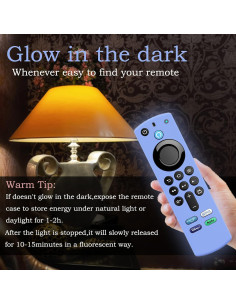 Funda de Control Remoto Firestick Gavyqier 4K Max 2021 Antideslizante 2