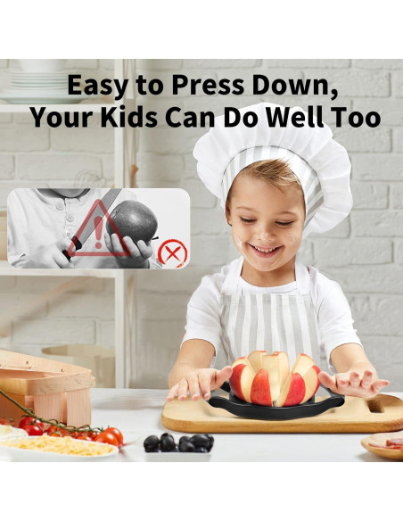 Cortador y Descorazonador de Manzanas Newness 8 Rebanadas