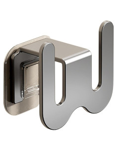 Estante para Pantuflas Yansanido Gris 7.62x5.08cm Sin Perforación