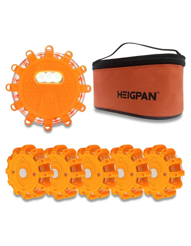Kit de luces de advertencia LED HEIGPAN GP906, 6 unidades