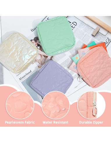Bolsas de Almacenamiento Menstrual Bisanzoya 4 Piezas PU