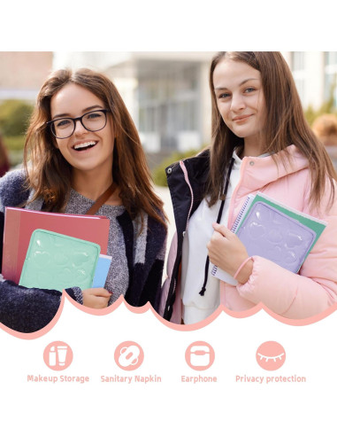 Bolsas de Almacenamiento Menstrual Bisanzoya 4 Piezas PU