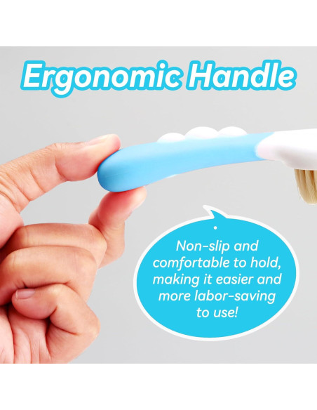 Juego de Cepillo y Peine para Bebés Azul - Cuidado Suave