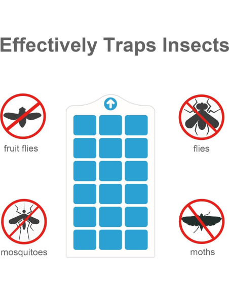 24 Recargas Adhesivas Trampa Insectos Shootingstar 99g