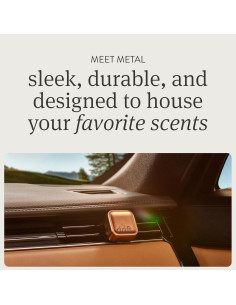 Ambientador para Auto Drift - Clip de Ventilación Metal - 3 Recargas Ámbar 2