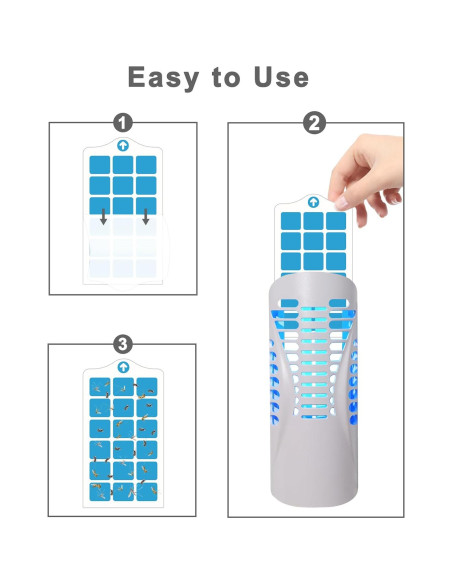 24 Recargas Adhesivas Trampa Insectos Shootingstar 99g