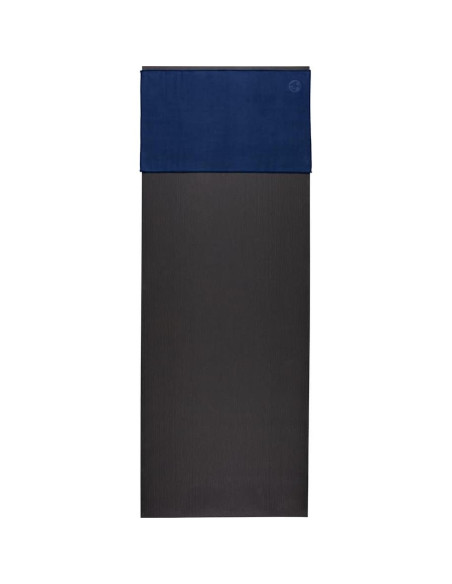 Toalla de Yoga Manduka eQua - Microfibra Secado Rápido 41cm Azul