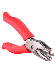 Perforadora de Papel Emraw 1 Agujero Mango Acolchado 0.64cm