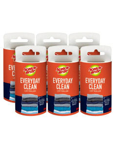 Recargas Rodillo Quitapelusas Scotch-Brite 6 Unidades 420 Hojas