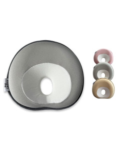 Almohada para Bebé Hibby Baby Gris Piedra - Cochecito y Viaje