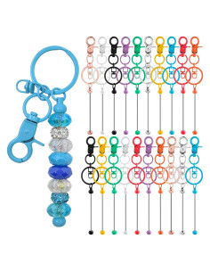 Kit de Llaveros Beadable DNLEGULI 20 Piezas Multicolor