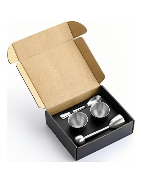 Juego de 5 Abridores de Huevos ZORIC - Acero Inoxidable