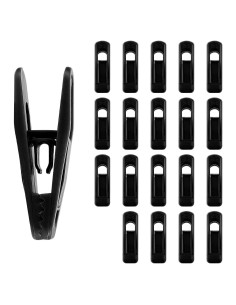 Clips de Plástico para Perchas ICSTM - Paquete de 20 Unidades