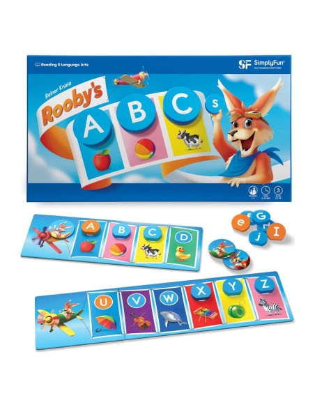 Juego Educativo ABCs de Rooby SimplyFun - Alfabeto para Niños 3+