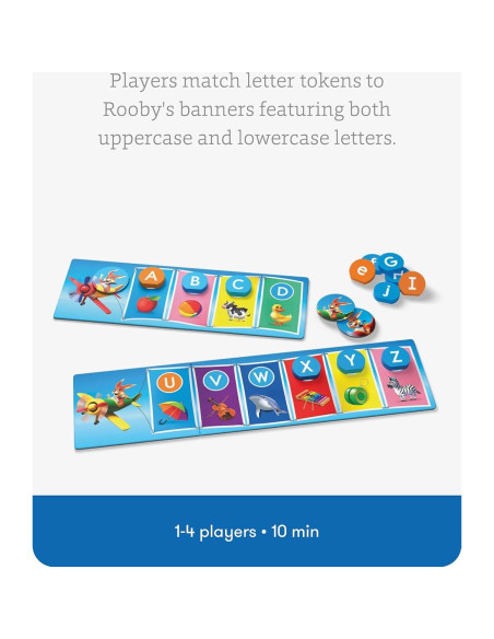 Juego Educativo ABCs de Rooby SimplyFun - Alfabeto para Niños 3+