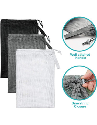 Bolsas de Lavandería Malla Resistente Dalykate 61x91cm 3Pcs