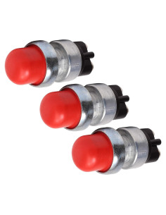 Interruptor de Botón Momentáneo Fastronix 3 Unidades 60A 12V