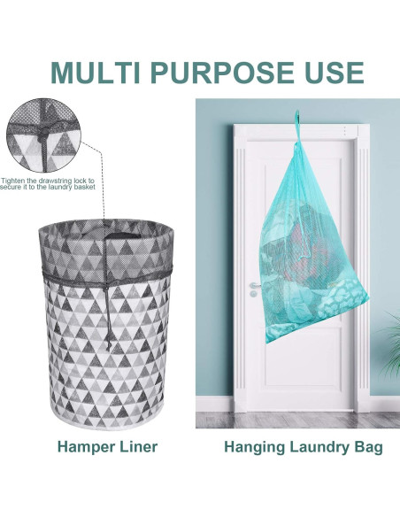 Bolsas de Lavandería Malla Resistente Dalykate 61x91cm 3Pcs Bolsas de Lavandería Malla Resistente Dalykate 61x91cm 3Pcs
