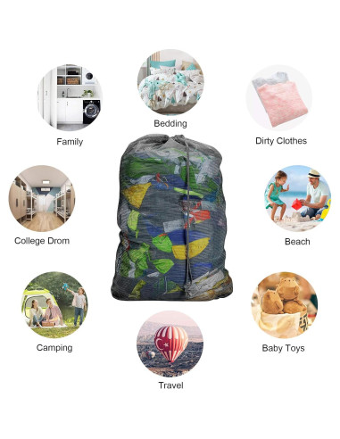 Bolsas de Lavandería Malla Resistente Dalykate 61x91cm 3Pcs