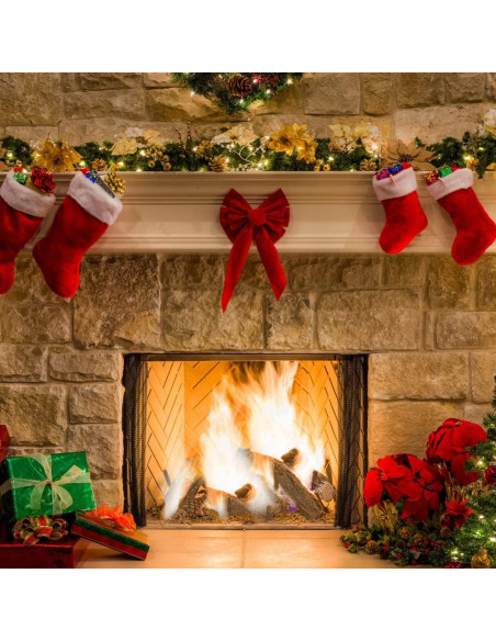 Leños Cerámicos para Chimenea Safstar 9 Piezas - Alta Temperatura