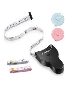 Cinta Métrica Corporal Dombbfye Retráctil 150cm Doble Escala