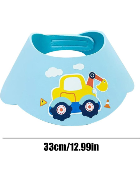 Cubierta de Ducha para Bebé Genérico - Protector Impermeable Ajustable