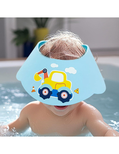 Cubierta de Ducha para Bebé Genérico - Protector Impermeable Ajustable