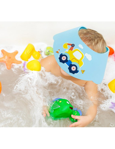 Cubierta de Ducha para Bebé Genérico - Protector Impermeable Ajustable