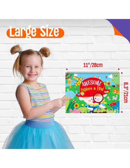 Bloc de Juegos Reutilizable SpriteGru 30 Actividades Borrables