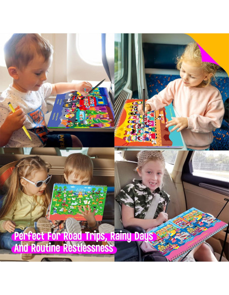 Bloc de Juegos Reutilizable SpriteGru 30 Actividades Borrables