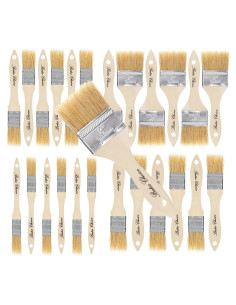 Juego de brochas de cerda natural Bates Choice - 24 piezas