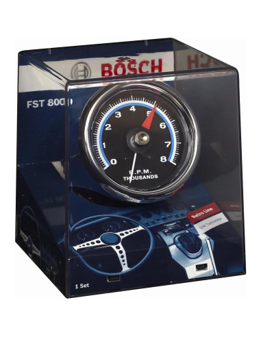 Tacómetro Retro Bosch SP0F000062 8.57 cm 0-8000 RPM