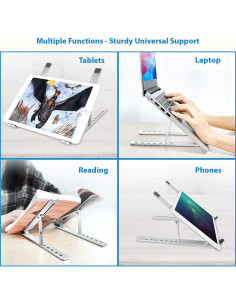 Soporte Ajustable Tek Styz para Tablet y Laptop hasta 50 lbs 2