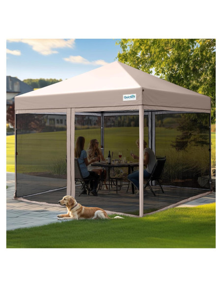 Carpa Canopy Plegable Quictent 2m x 2m con Mosquitera