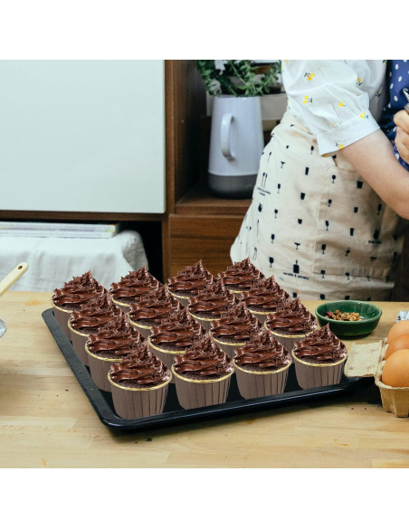 Tazas para Muffin Desechables Aire Libre 3.5oz 100 Paquete