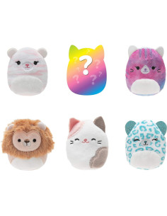 Squishmallows Escuadrón Purr-Fect - 6 Peluches 5.08 cm 2
