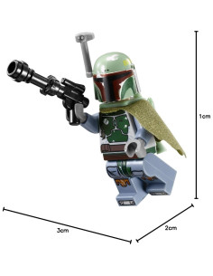 Minifigura Boba Fett LEGO Star Wars 9496 4.3 cm 2