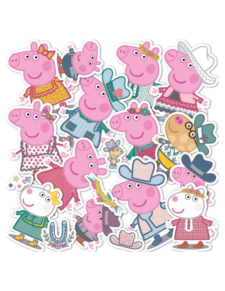 Pegatinas Premium Peppa Pig - 19 Vinilos para Laptop y Coche Pegatinas Premium Peppa Pig - 19 Vinilos para Laptop y Coche