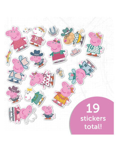 Pegatinas Premium Peppa Pig - 19 Vinilos para Laptop y Coche 2